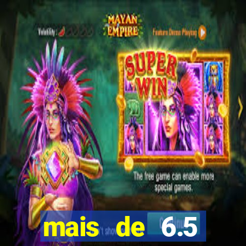 mais de 6.5 escanteios o que significa